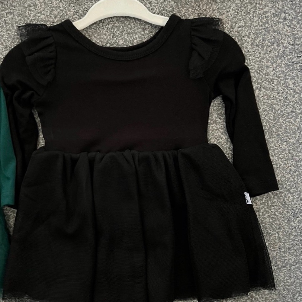 Little Sleepies Black Baby Outfit